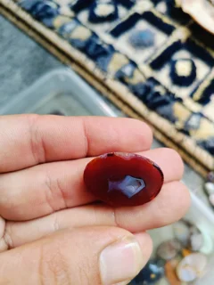 عقیق سرخ طبیعی خور
